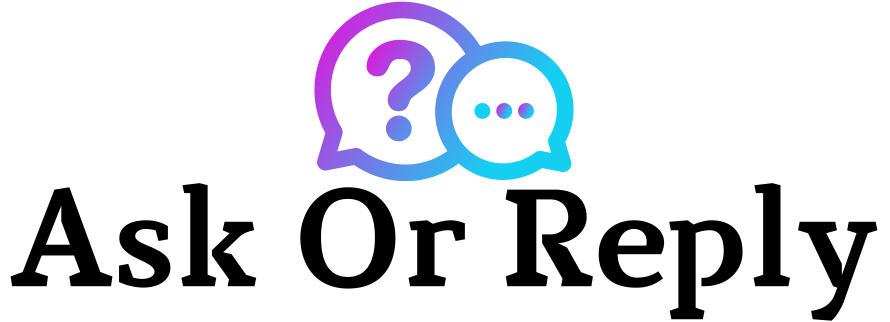 Ask Or Reply Logo